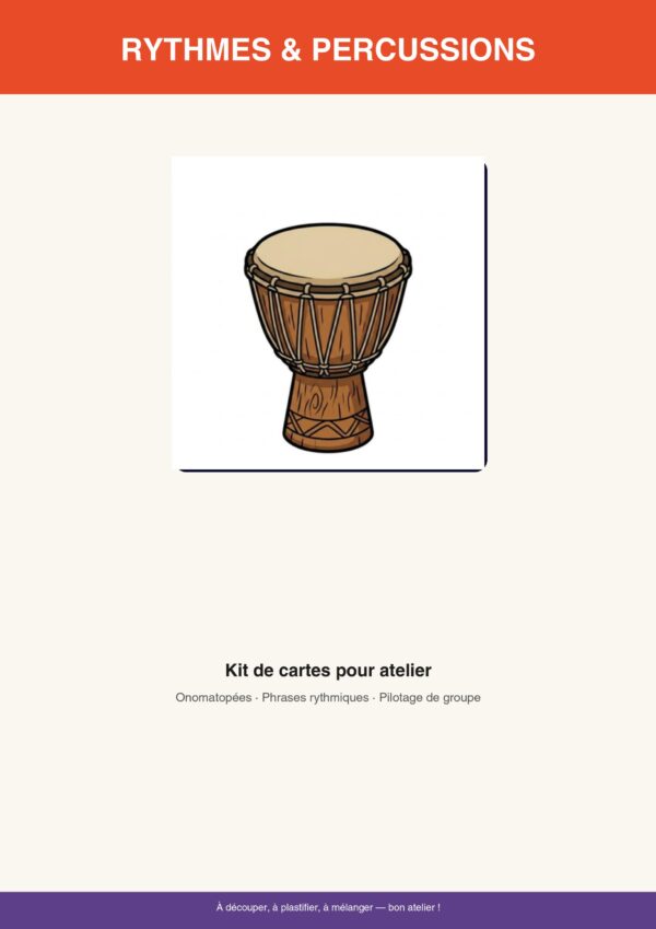 Kit Rythmes & Percussions – Image 3