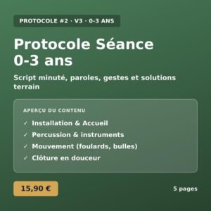 Protocole Séance 0-3 ans