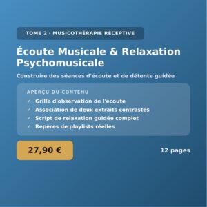 Musicothérapie Réceptive — Écoute Musicale & Relaxation Psychomusicale
